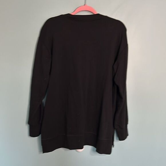 Johnny Was Calmé Metallic Accent Crew Neck - Picture 8 of 9